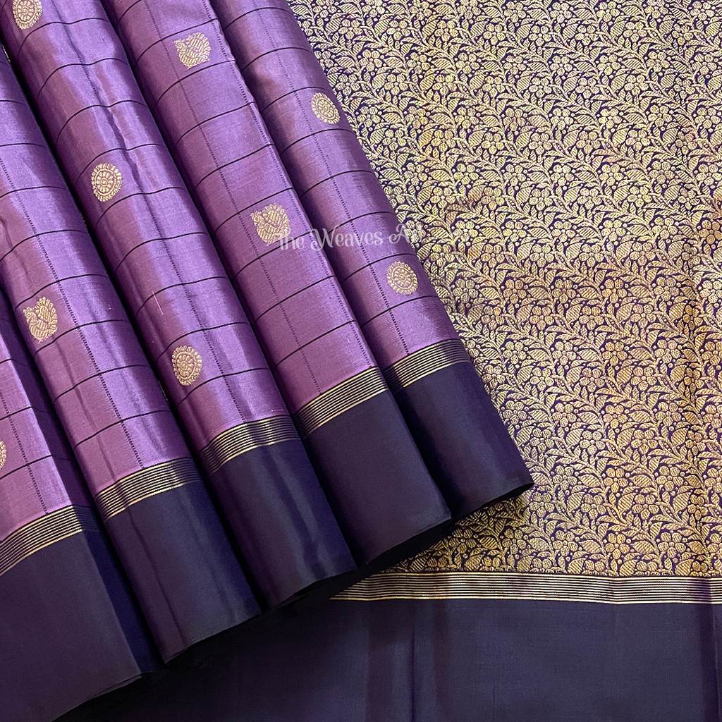 Mayil-Chakram Kanchipuram Silk Saree