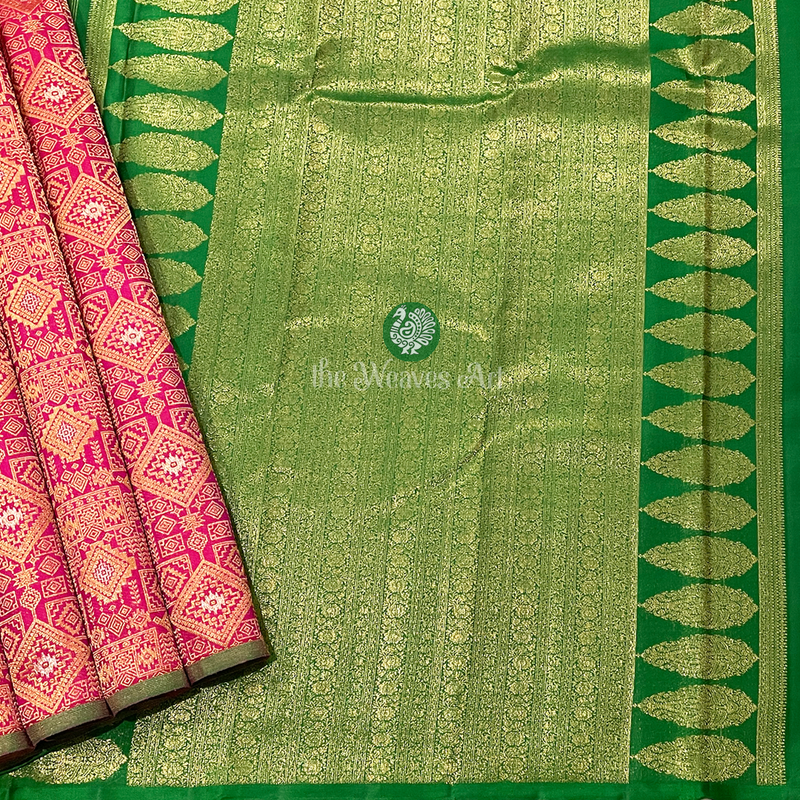 No Border Kanjivaram Sarees