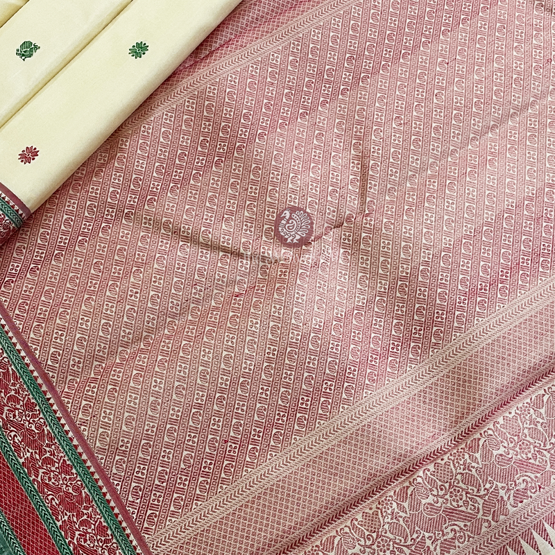 No Zari Kanchipuram Silk Sarees