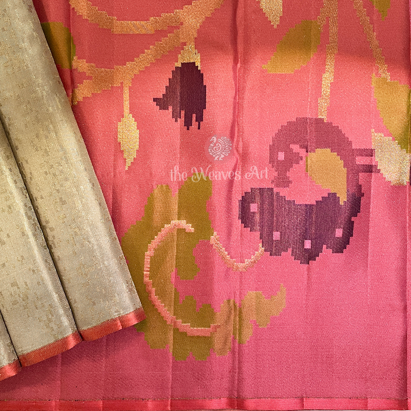 Paithani Kanchipuram Pattu Saree
