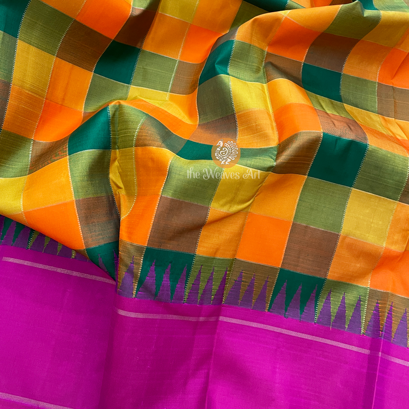 Palum Pazhamum Kanchi Pattu Saree