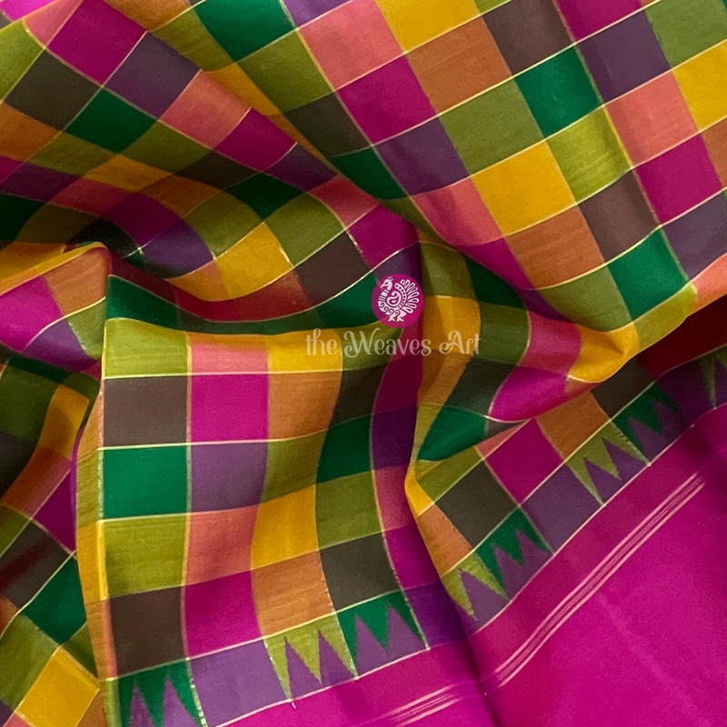 PalumPazhamum Kanchipuram Pure Silk Saree