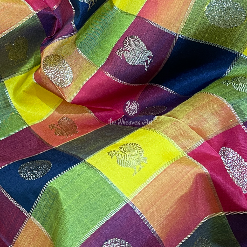 Palum Pazhamum Kanchipuram Pure Zari Sarees