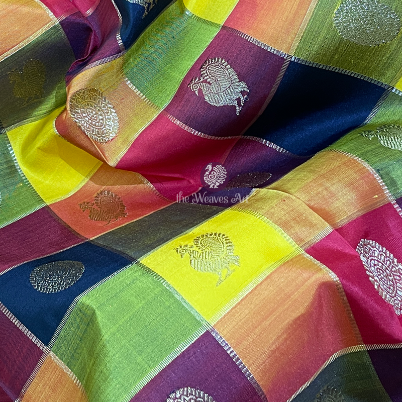 Palum Pazhamum Kanchipuram Pure Zari Sarees