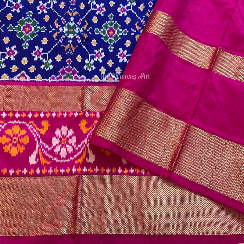 Patola Navaratna Silk Saree