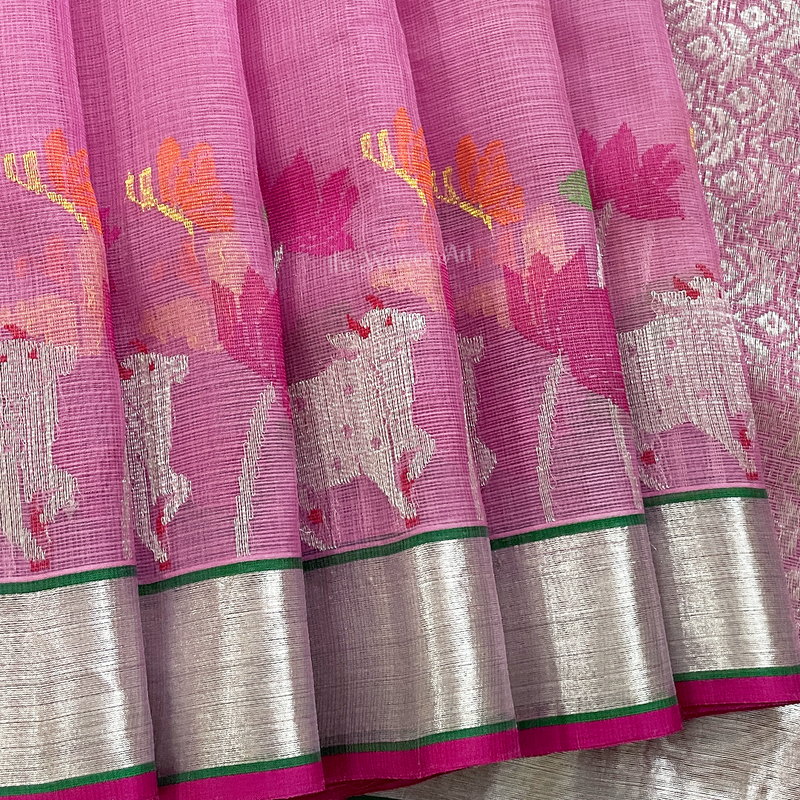 Pichwai Art Sarees