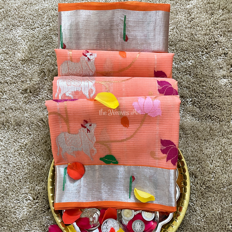 Pichwai Kota Doria Saree