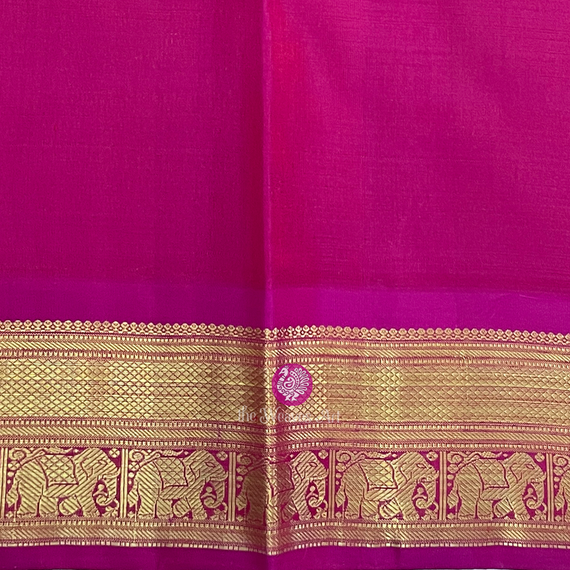 Pink Kanchi Pattu Sarees