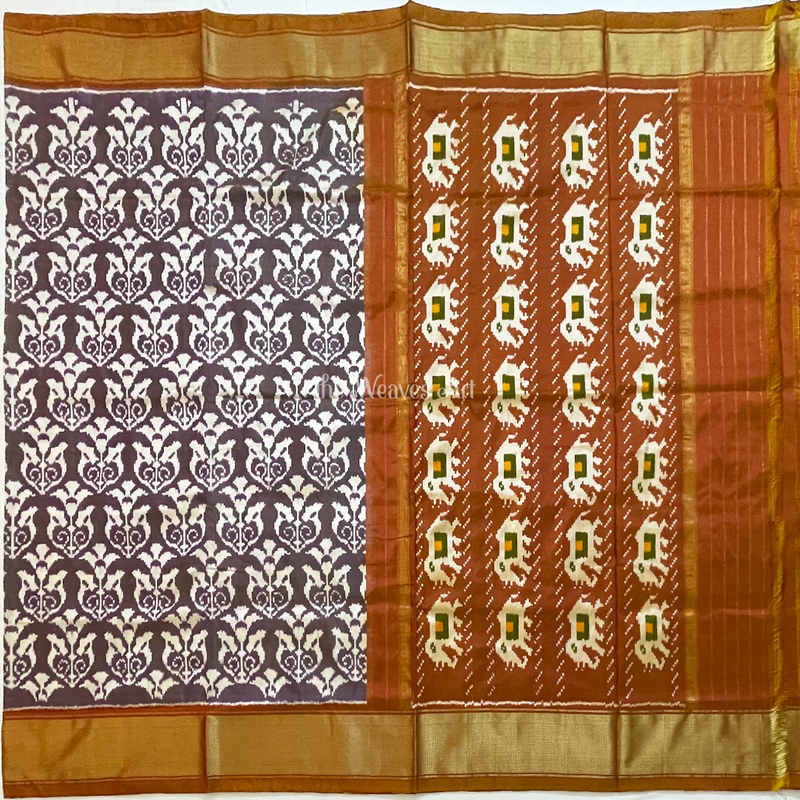 Pochampally Ikkat Silk Saree