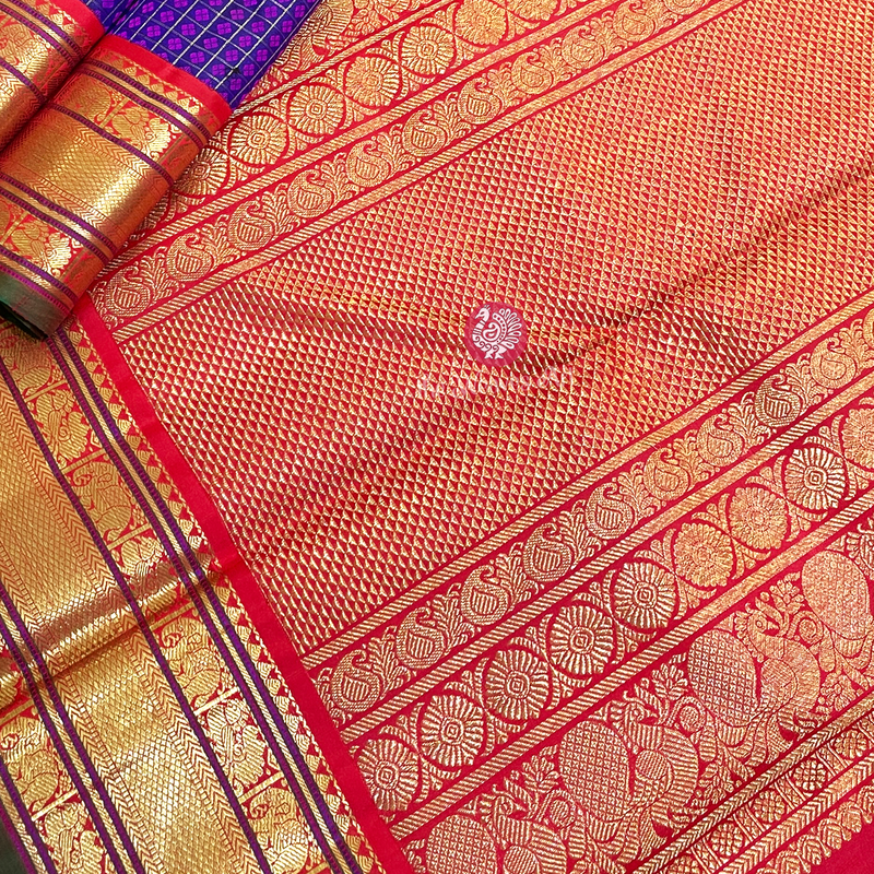 Pure Kanchipuram Pattu Saree