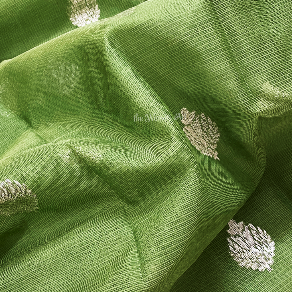 Pure Silver Zari Kota Sarees