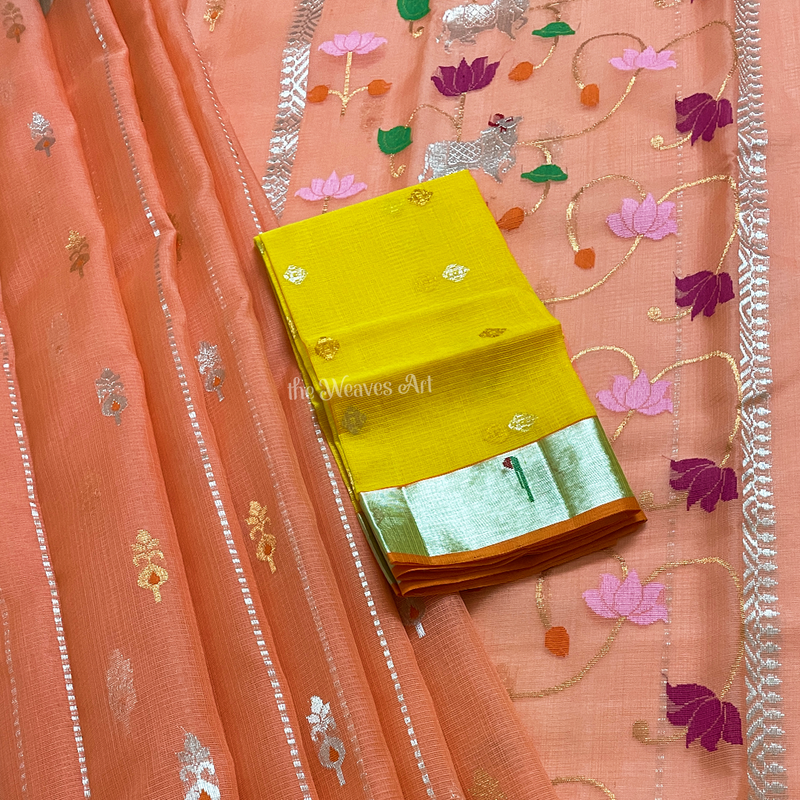 Pure Zari Kota Saree