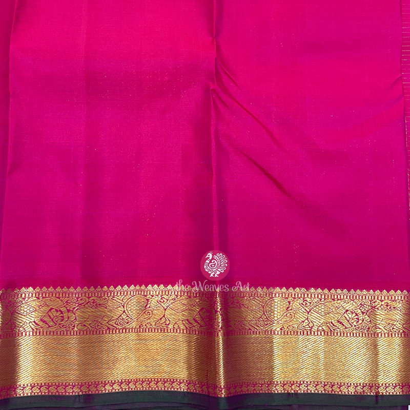 Rani Pink Kanchipuram Pattu Saree