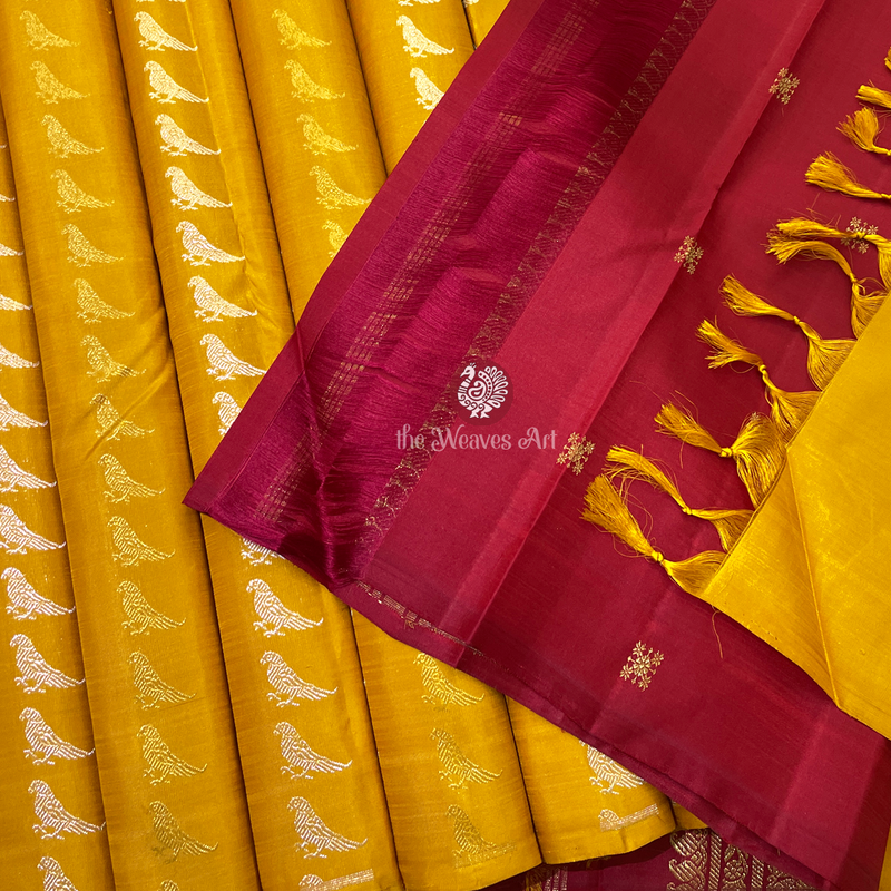 Rising Border Kanchipuram Sarees