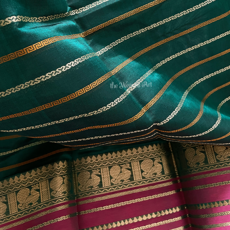 Silk Cotton Sarees with Zari