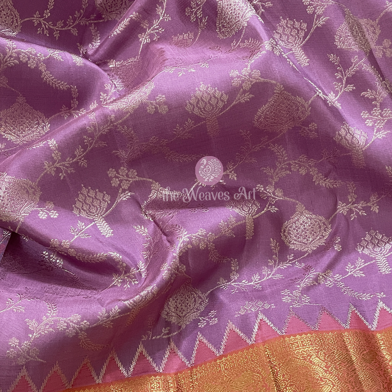 Silver Zari Kanchipuram Silk Saree