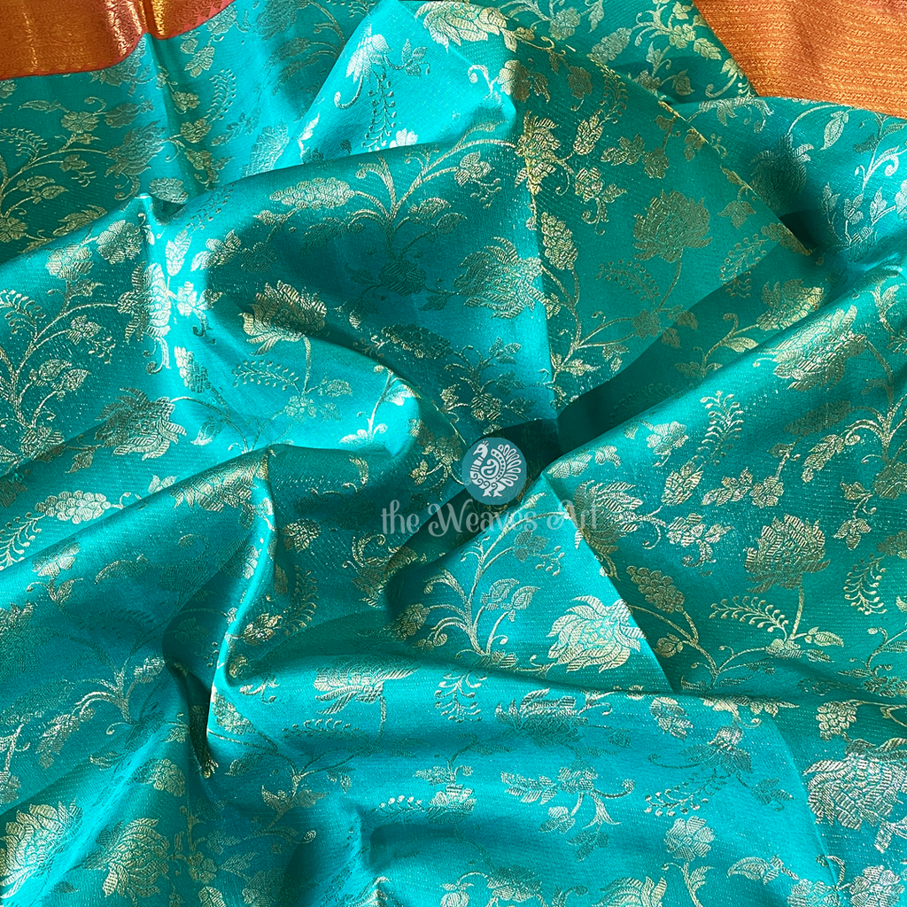 Silver Zari Kanchipuram Silk Saree