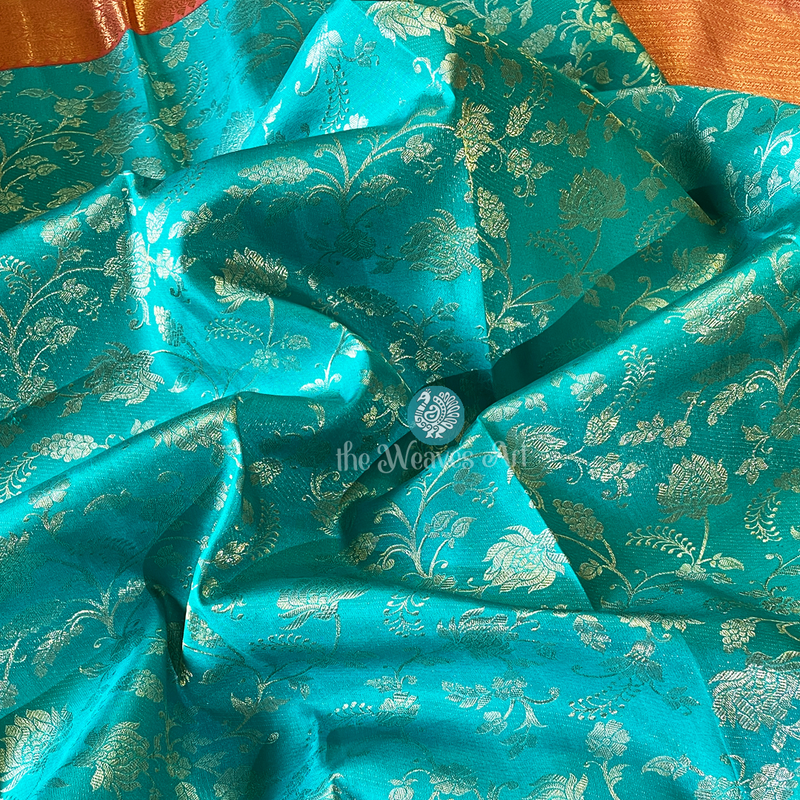 Silver Zari Kanchipuram Silk Saree