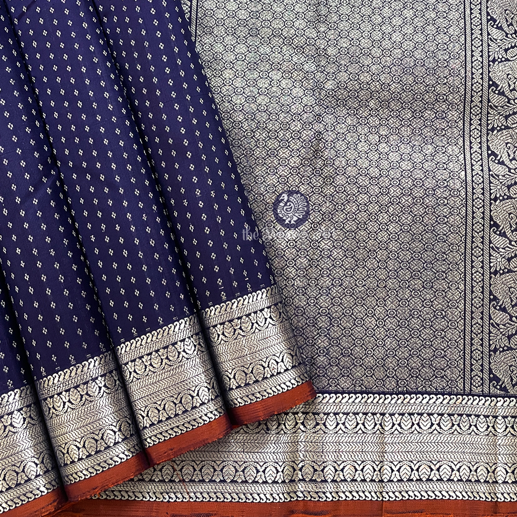 Silver Zari Kanchipuram silk Sarees