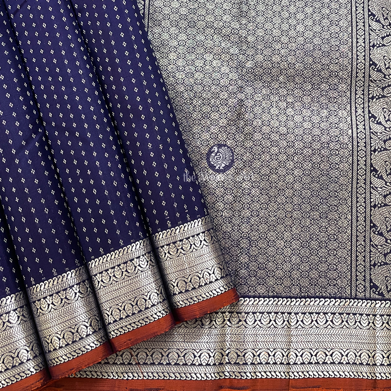 Silver Zari Kanchipuram silk Sarees