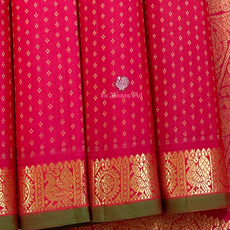 Small Border Kanchi Pattu Saree