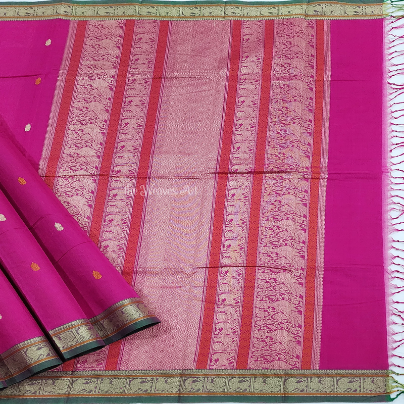 Small Border Kanchipuram Sarees