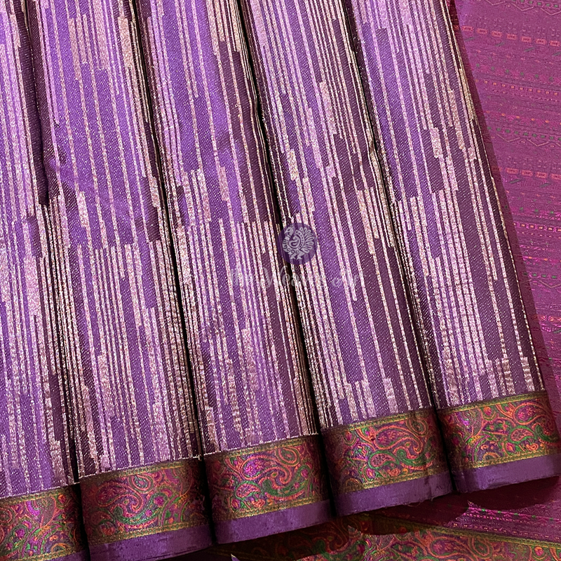 Small Border Kanchipuram Silk Saree