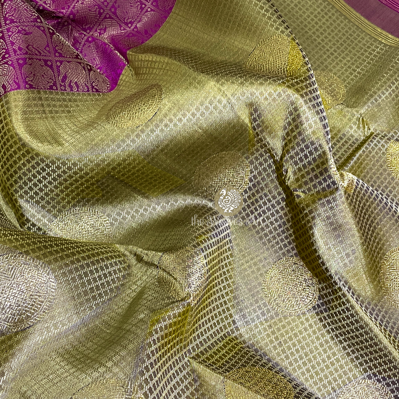 Small Checks Kanchipuram Sarees