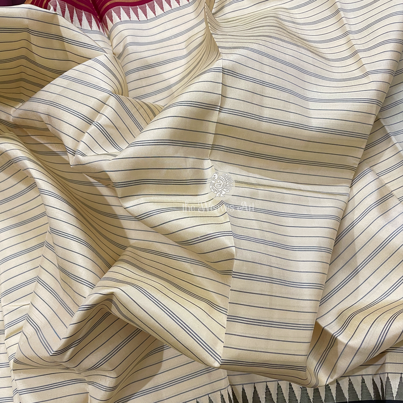 Stripes Kanjivaram Silk Sarees