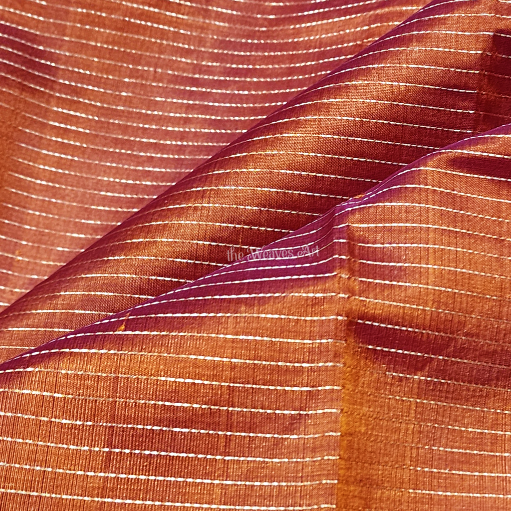 Stripes kanjivaram Sarees