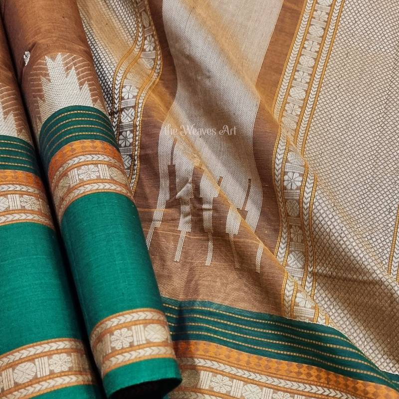 Temple Border Kanchi Cotton Saree