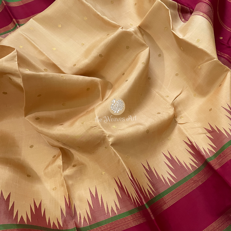Temple Border Kanchipuram Sarees