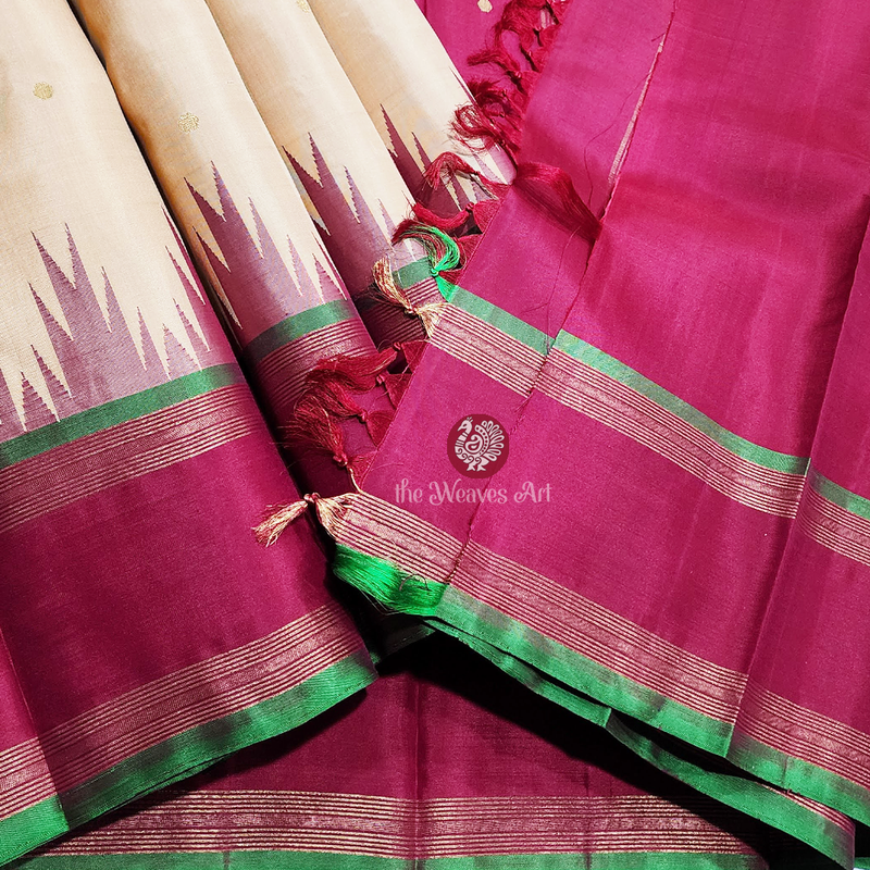 Temple Border Kanchipuram Silk Sarees