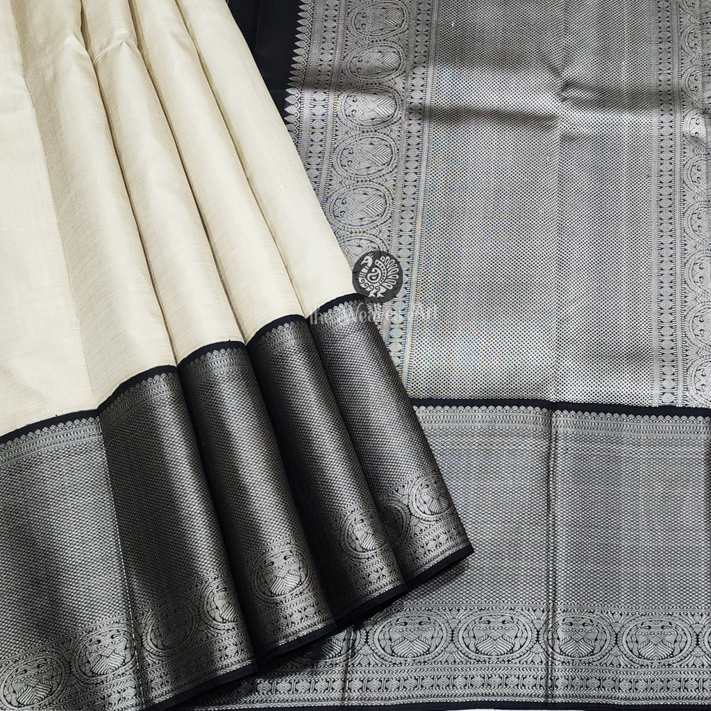 Thread Work Kanchipuram Pure Silk Saree