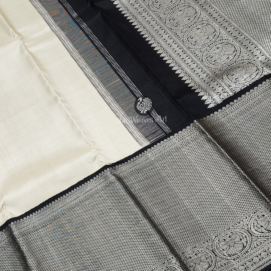 Thread Work Kanchipuram Pure Silk Saree