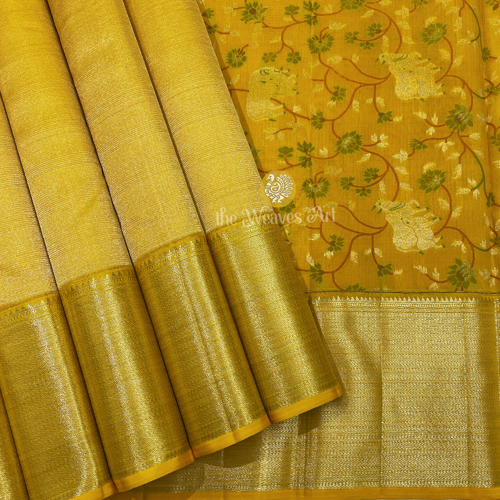 Tissue Kanchipuram Pure Silk Saree