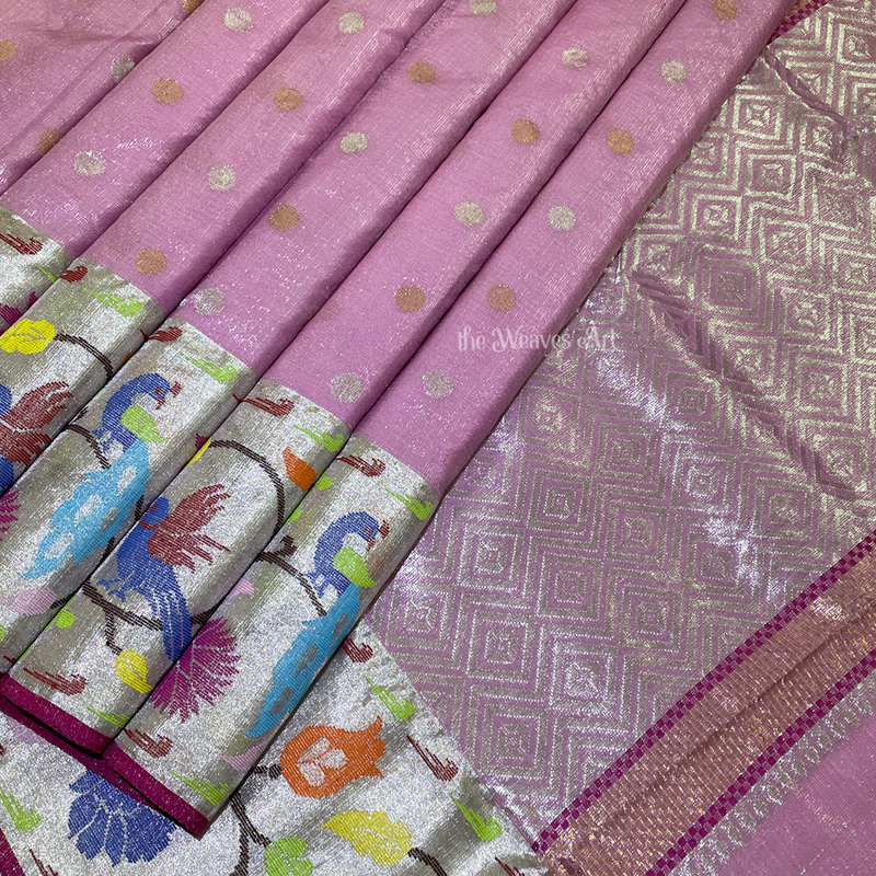 Tissue Kota Doria Saree
