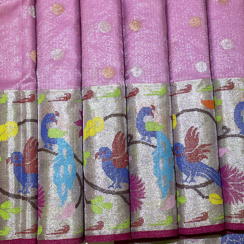 Tissue Kota Doria Sarees