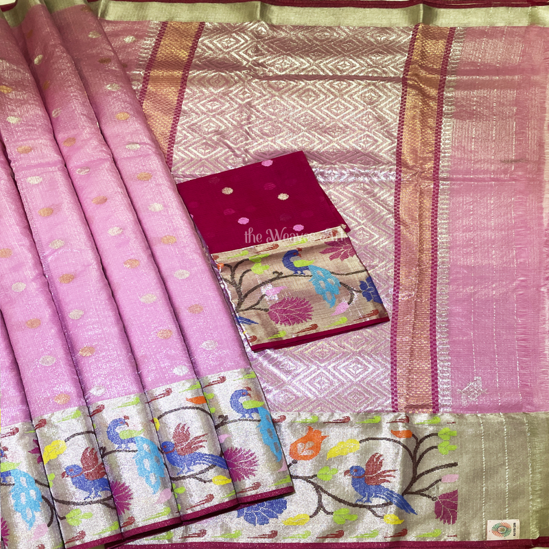Tissue Kota Zari Sarees