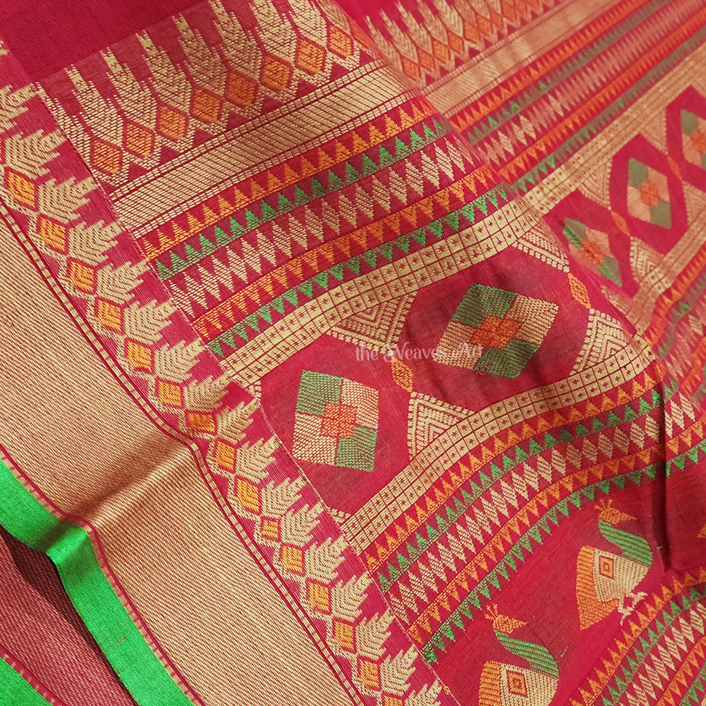 Tribal Bomkai Saree