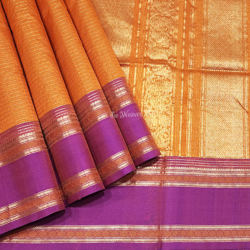 Vaira Oosi Kanchi Silk Cotton Sarees