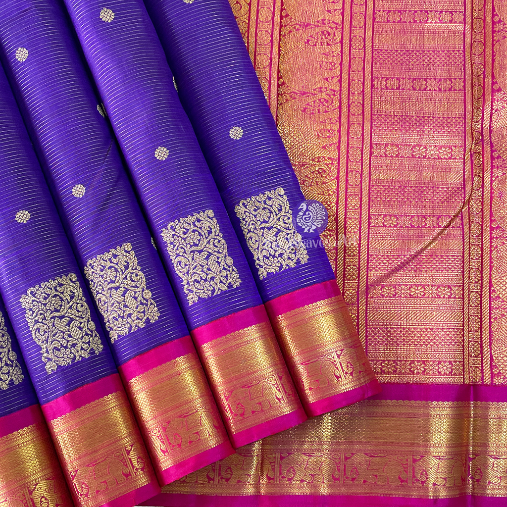 Vaira Oosi Kanjivaram Pure Silk Saree
