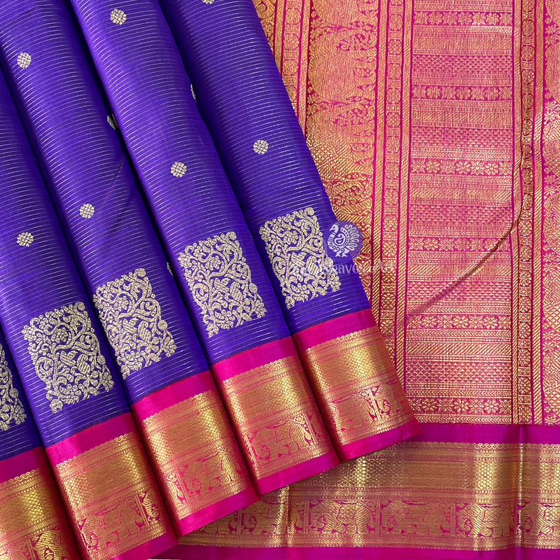 Vaira Oosi Kanjivaram Pure Silk Saree