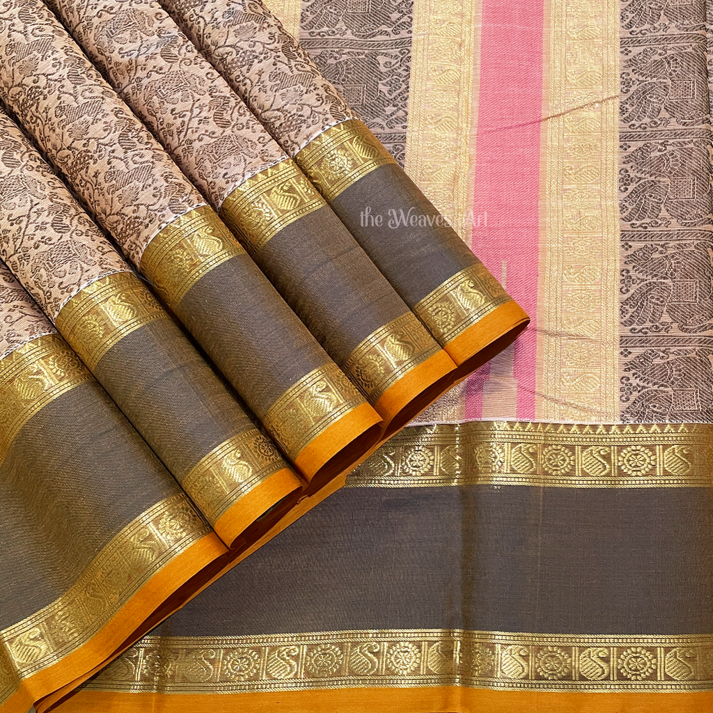 Vanasingaram Kanchi Silk Cotton Saree