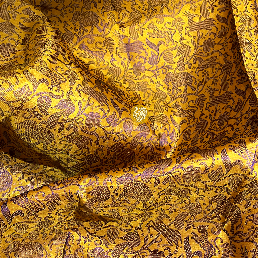 Vanasingaram Kanchi pattu Saree
