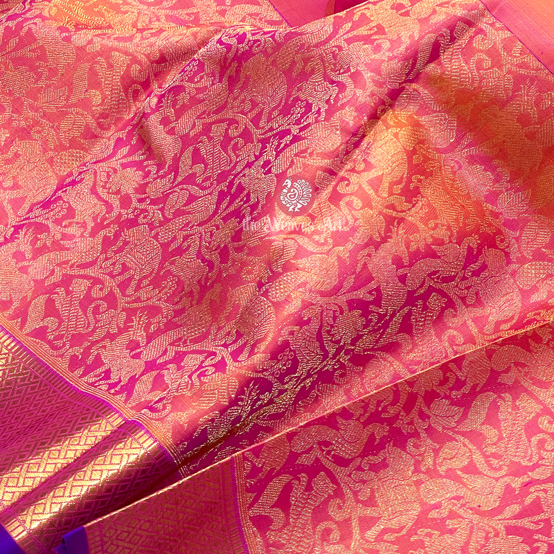 Vanasingaram Pure kanchipuram saree