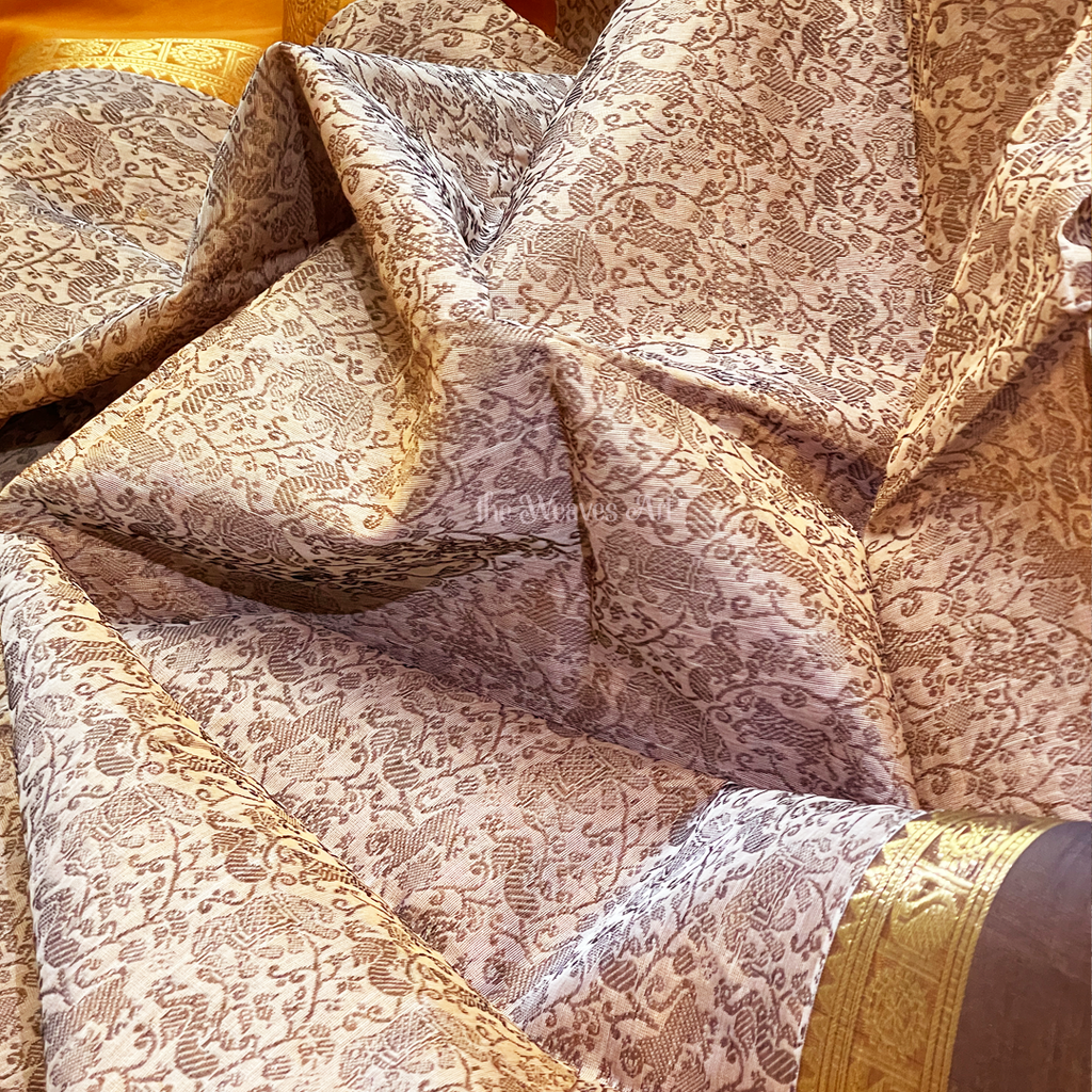 Vanasingaram Kanchi Silk Cotton Saree