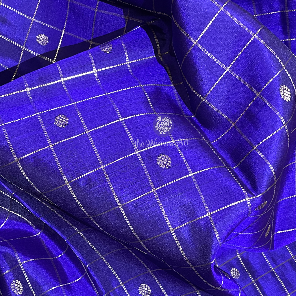 Violet Kanchipuram Pure Silk Sarees