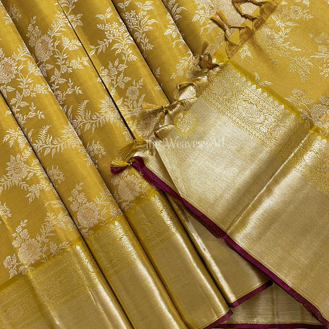 Gold pattu sarees for wedding hotsell