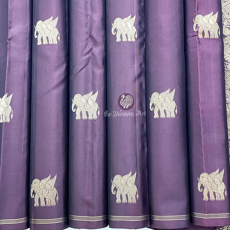 Winged Elephant Sarees